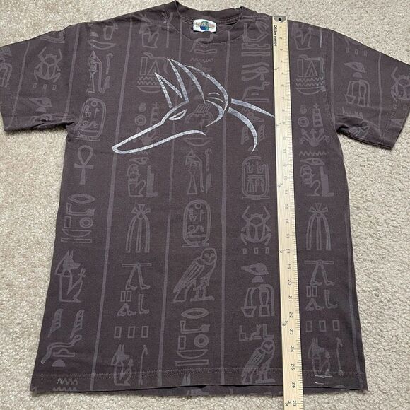 Vtg 00s UNIVERSAL STUDIOS Roller Coaster REVENGE OF THE MUMMY SHIRT Men's Medium - Picture 5 of 8